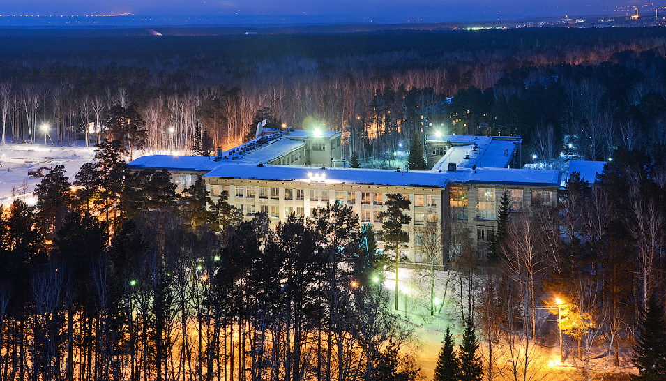 НГУ сверху. Фото Вячеслава Степанова (gelio) 